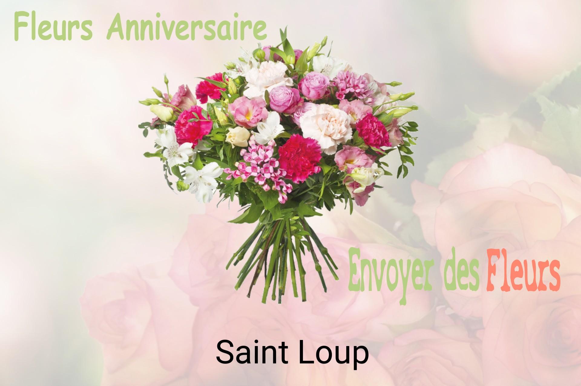 Bouquet de fleurs d’anniversaire livré à Saint-Loup