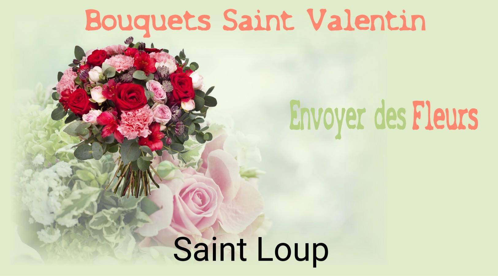 Roses de Saint-Valentin livrées à Saint-Loup